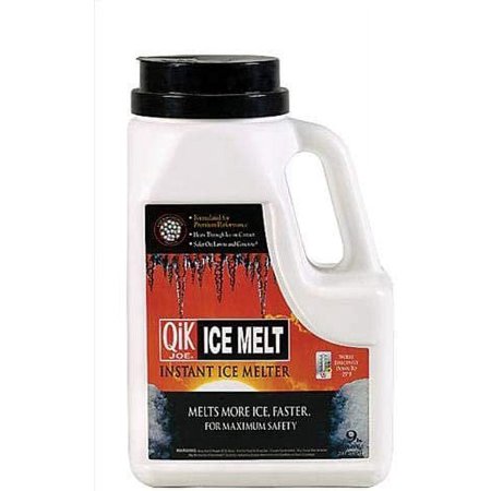 Milazzo Industries 30069 Qik Joe Ice Melt Pellets, 9-Pound