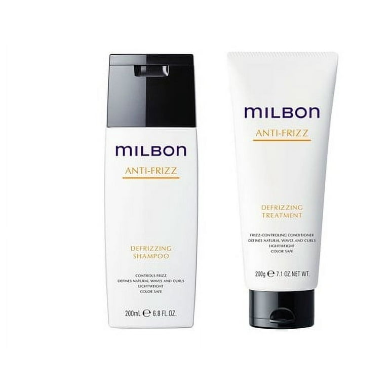 Milbon Anti-Frizz Defrizzing Shampoo 6.8 oz and Defrizzing