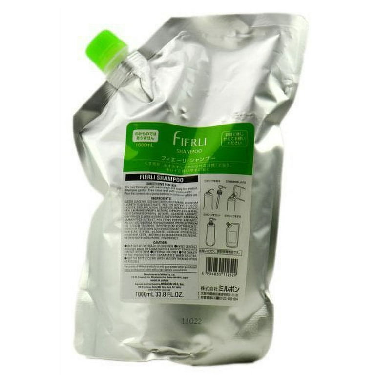 Milbon Fierli Shampoo (Size : 33.8 oz liter / refill) - Walmart.com