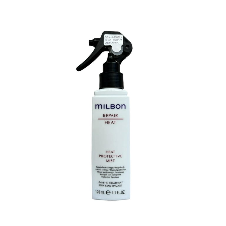 Milbon Repair Heat Protective Mist, 4.1 oz, Shields Hair, Adds