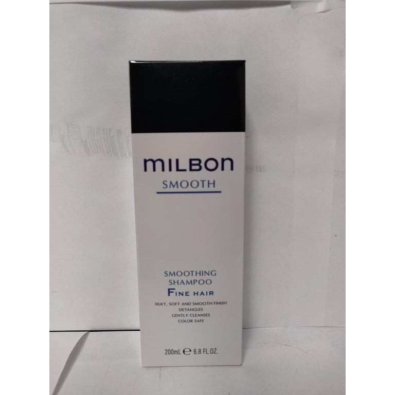 Milbon Smooth Smoothing Shampoo Fine Hair 6.8 oz 6.8 oz - Walmart.com