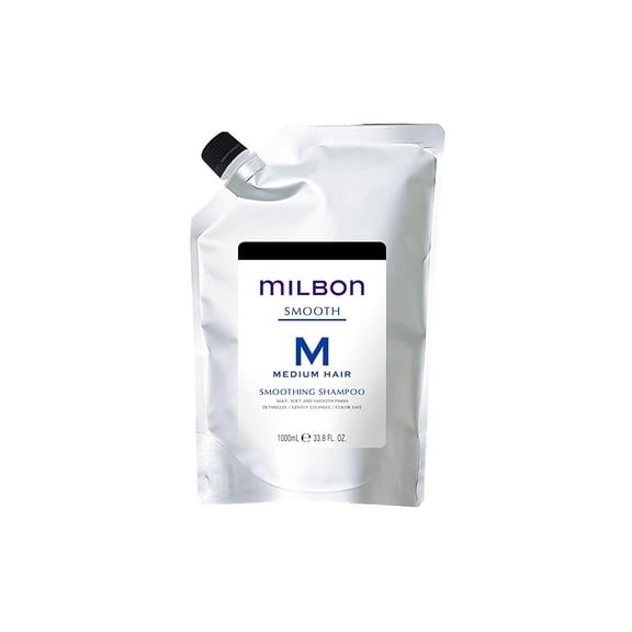 Milbon Smooth Smoothing Shampoo Medium Hair 33.8 oz Refill 33.8 oz