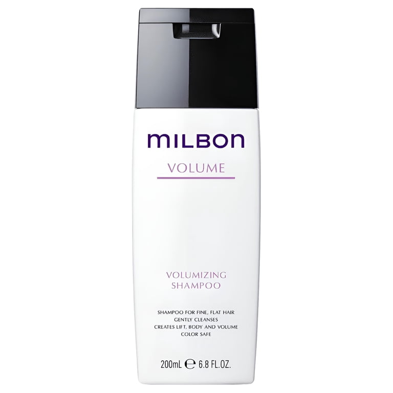 MILBON VOLUME セット Milbon Volume Volumizing Shampoo 6.8oz for Fine Limp Hair, Boosts