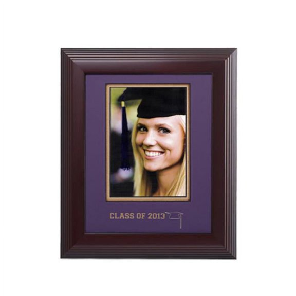 Milburn Universal Designs MF-GLIN1941DM810 Grad Portrait Frame - Purple