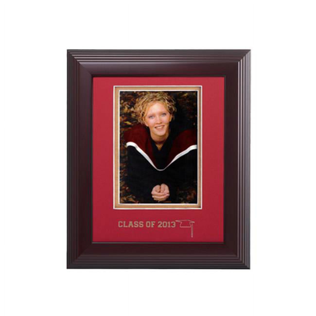 Milburn Universal Designs MFGLIN4941DM810 Grad Portrait Frame Red