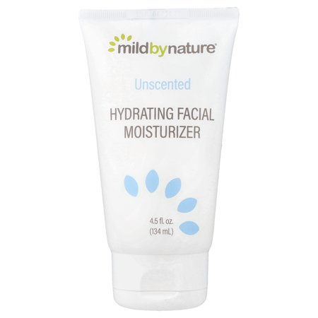 Mild By Nature Hydrating Facial Moisturizer, Unscented, 4.5 fl oz (134 mL)