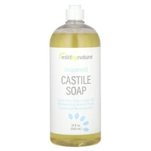 Mild By Nature Unscented Castile Soap, 34 fl oz (1,005 ml)