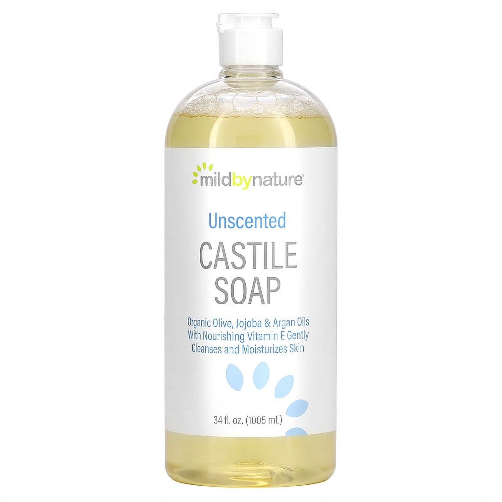 Unscented Organic Castile Liquid Hand Soap 1 Gallon Refill Adams Handmade  Soap