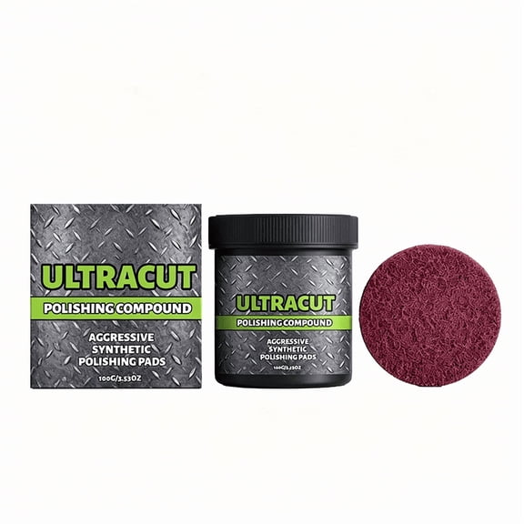 Mild Multi Surface Furniture Polishing Cream With Sponge Pad, Daily Gloss Restoration Paste, Timber Refresher for Wooden Cabinet, Coffee Table And Household Hardwood Surface Care