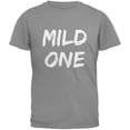 thumbnail image 1 of Mild One Grey Adult T-Shirt - Medium, 1 of 1