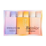 Mildliner Highlighters Clearance! Tdoenbutw Cute Highlighter Pens Assorted Colors 2 in1 Highlighters Pens 12 Colors Chisel Tip Aesthetic Highlighter Marker Pens Set forSchool Supplies