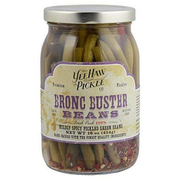 Yee-Haw Pickle Bronc Buster Beans 16 oz (Pack of 8)