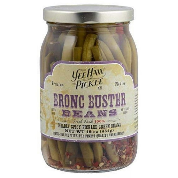 Yee-Haw Pickle Bronc Buster Beans 16 oz (Pack of 16)