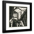 thumbnail image 1 of Mildred McMillen 20x23 Black Modern Framed Museum Art Print Titled - The Attic Window (1920), 1 of 5