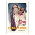 thumbnail image 1 of Mildred Pierce (Il Romanzo Di Mildred) - Starring Joan Crawford - Vintage Italian Film Noir Movie Poster by Luigi Martinati c.1945 - Fine Art Matte Paper Print (Unframed) 30x44in, 1 of 4