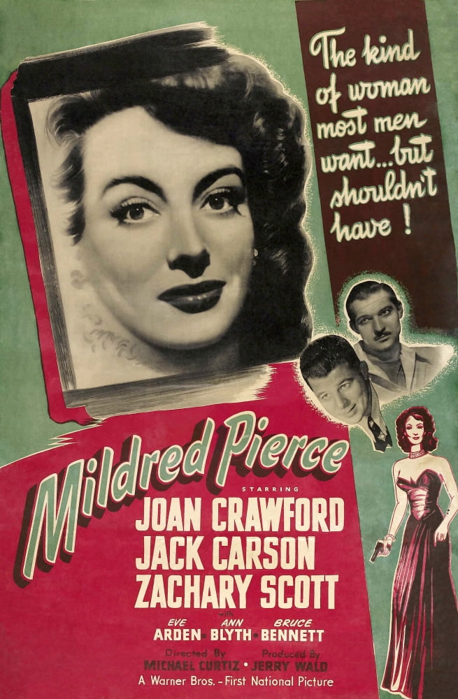 Mildred Pierce U Canvas Art -  (11 x 17)