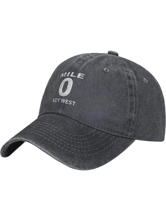 Mile 0 Key West Baseball Cowboy Hat Adjustable Trucker Hat