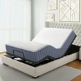 Milemont Adjustable Bed Frame, Head & Foot Incline, Wireless Remote