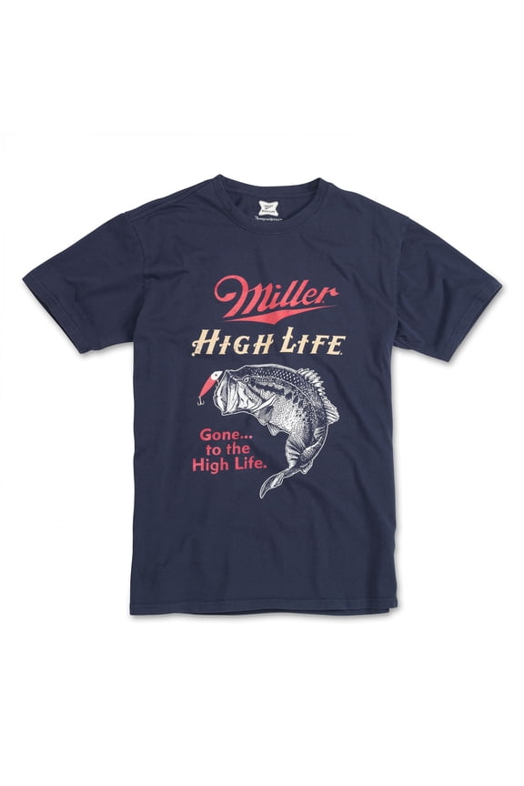 891774-2xlarge Gone to the High Life Navy T-Shirt - 2XL