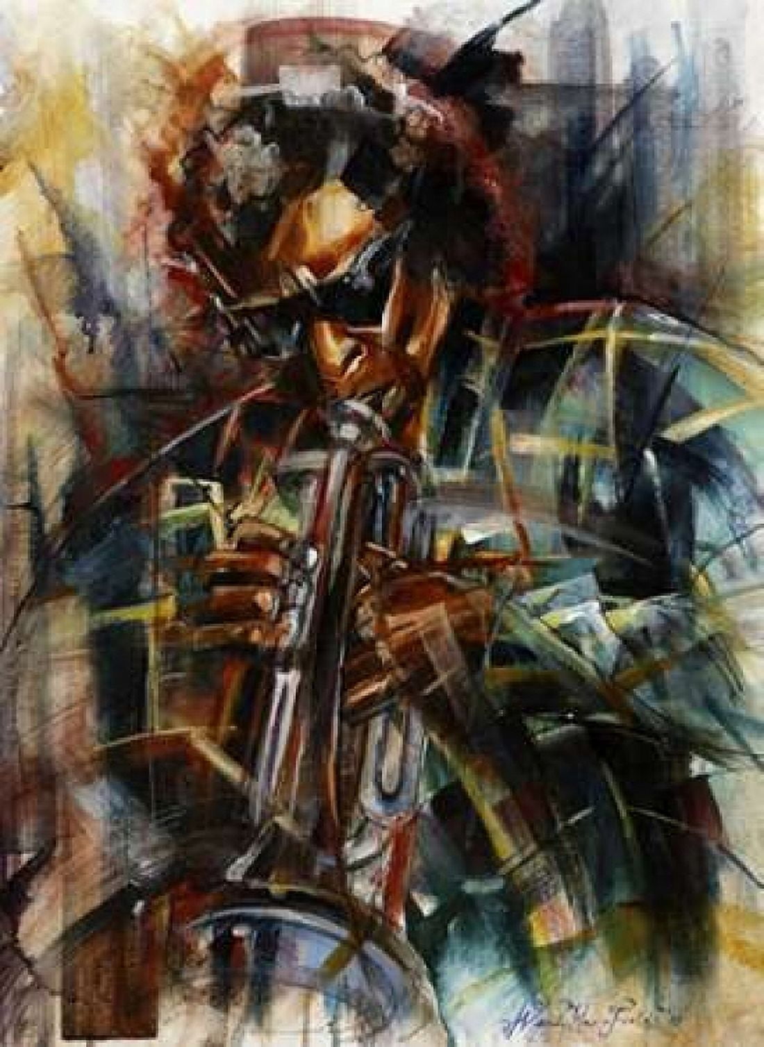 Miles Canvas Art - Wendy Fields (18 x 24)
