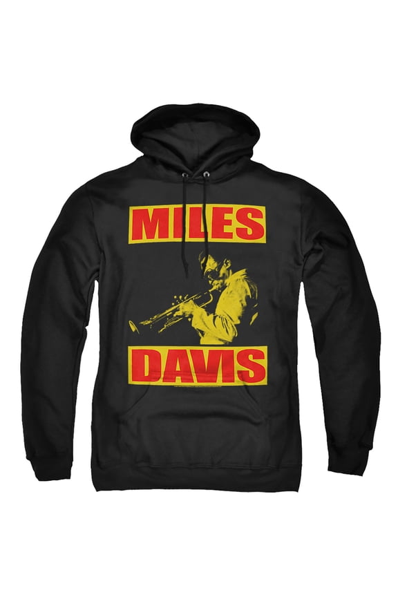 Miles Davis Bars Unisex Adult Pull-Over Hoodie, Bars, Large