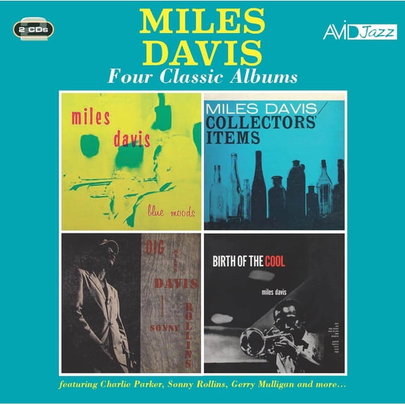 Miles Davis Four Classic Albums: Blue Moods/Collectors Items/Dig/Birth of the Cool (CD) Album