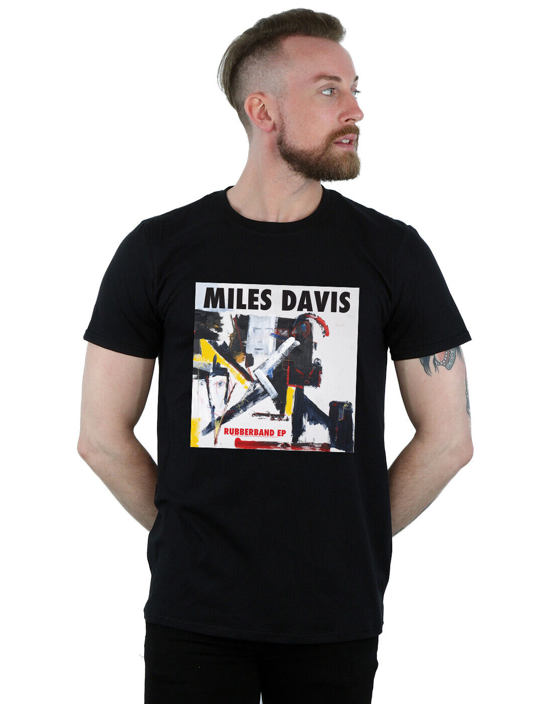 Miles Davis Men's Rubberband EP TShirt