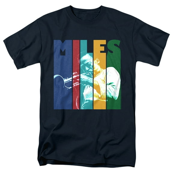 Miles Davis Miles Davis Lines Unisex Adult T-Shirt