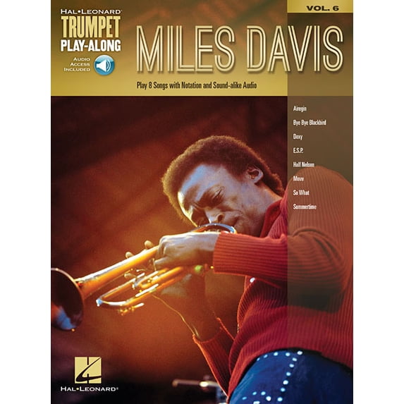 Miles Davis: Trumpet Play-Along Volume 6, (Paperback)