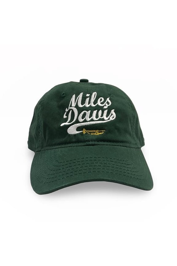 Miles Davis - Trumpet - Unstructured Hat - Green