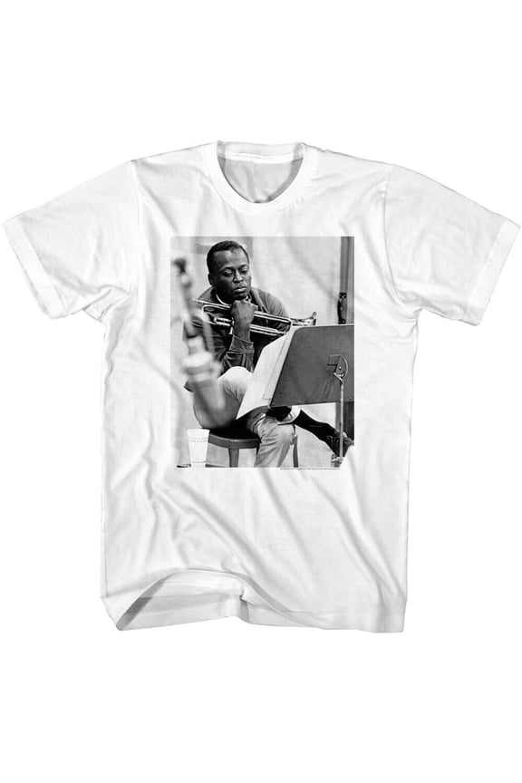 Miles Davis in Recording Studio Men's T Shirt
