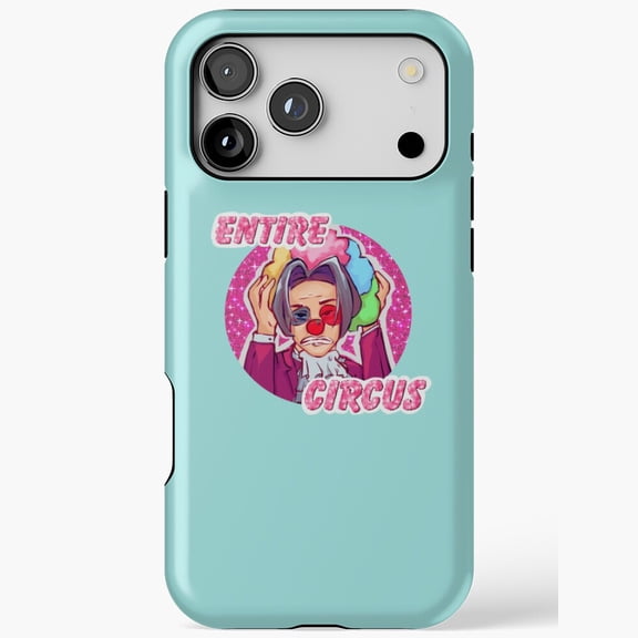 Miles Edgeworth Ace Attorney Circus Meme Compatible Phone Case for iPhone 11 12 13 14 15 16 17 Pro Max