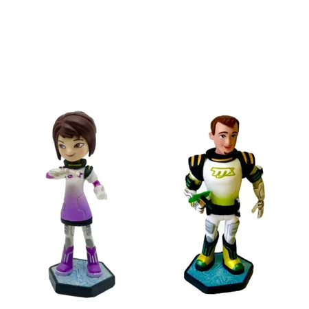 Miles From Tomorrowland Leo & Loretta Cake Topper PVC Figure Figurine Rare New