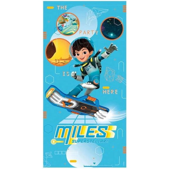 Miles From Tomorrowland Plastic Door Poster