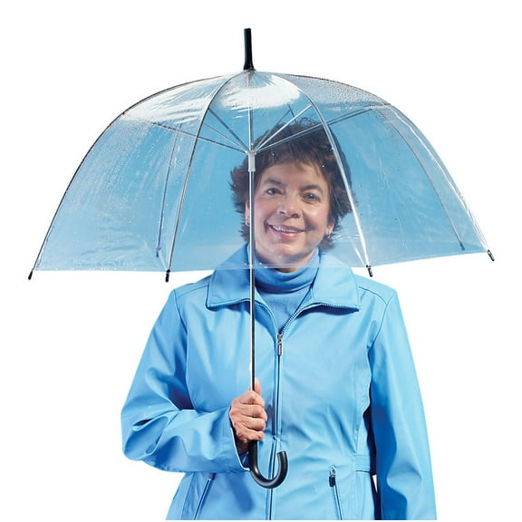 Miles Kimball Clear Dome Umbrella