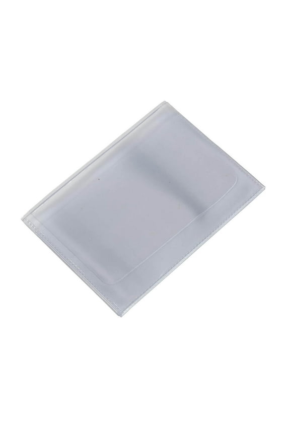 Male Card Cases Plastic Wallet, Silver