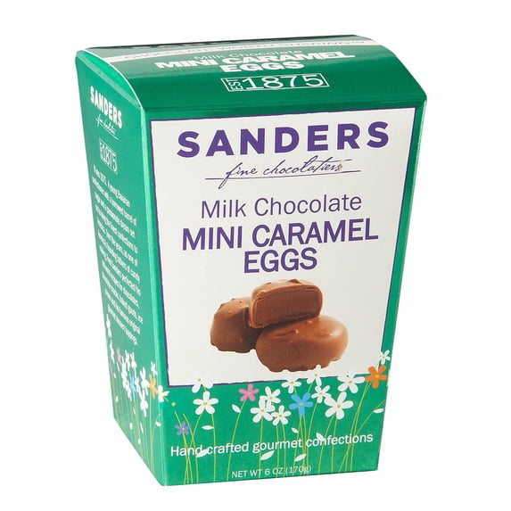 Miles Kimball Sanders Milk Chocolate Mini Caramel Eggs, 6 oz.