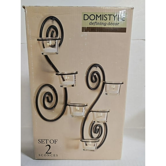 Miles Kimball Scroll Sconces, Set Of 2