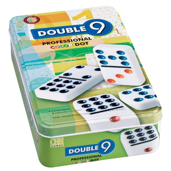 Miles Kimball Double Nine Domino Set