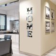 thumbnail image 1 of Home Sign Letters Decorative, Family Mirror Wall Decor for Living Room Bedroom Kitchen the Home Art Set of 4 Large 46x10 Inch, 1 of 4