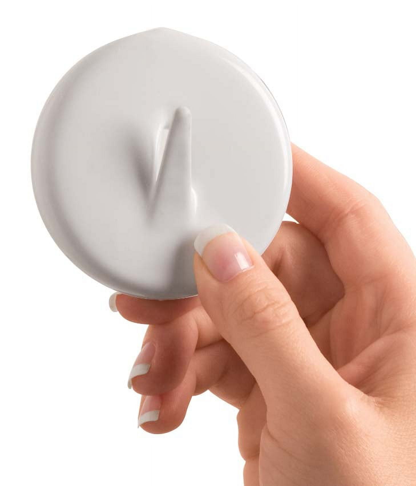 Miles Kimball White Wreath Hanger 2 3/4"