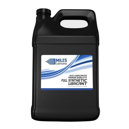 Miles Lubricants Oil,Yllw,Bottle,1 gal.,100 ISO Viscosity MSF1304005