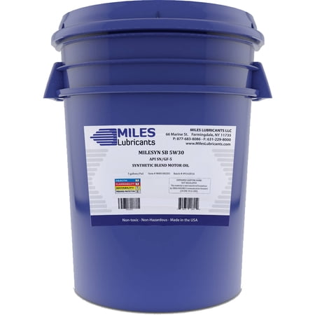 Miles Lubricants Milesyn Synthetic Blend Motor Oil 5W-30