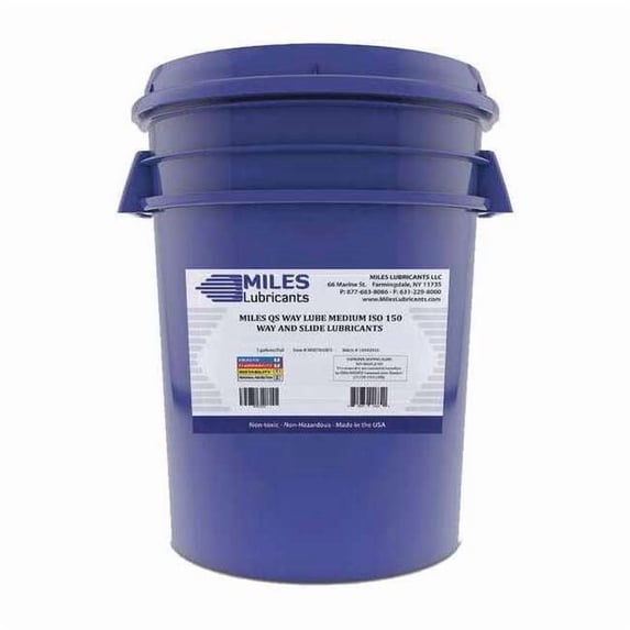 Miles Lubricants Way Oil,Pail,5 gal.Viscosity 150 M00701803
