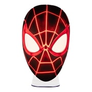 Miles Morales Spider-Man Mask LED Light   Wall-Mount or Freestanding Lamp | Official Marvel Collectible for Bedrooms, Game Rooms & Gifts by Paladone