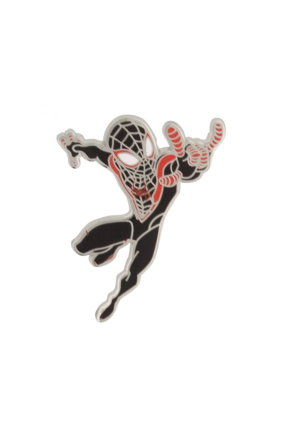 Miles Morales Ready for Battle Enamel Pin