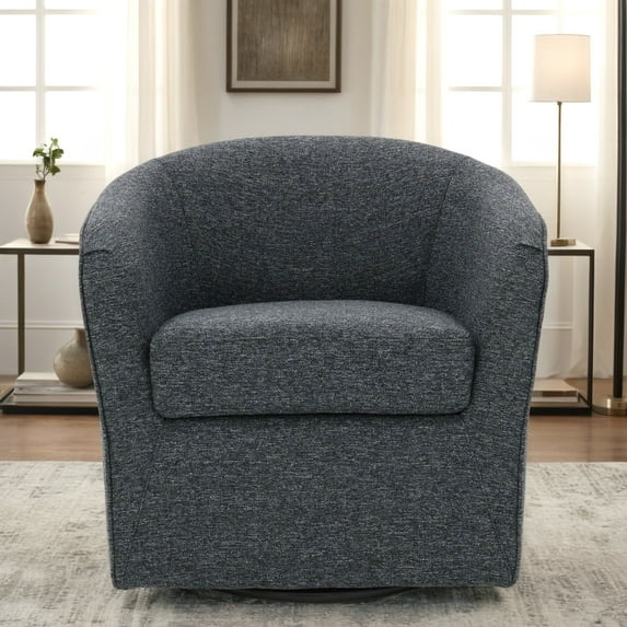 Mainstays Miles Swivel Accent Chair, Zeus Pepper