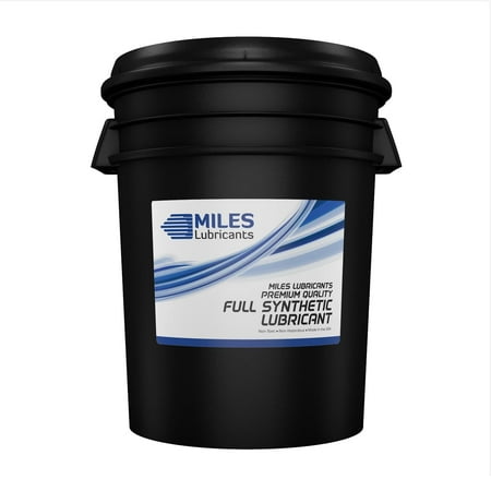 Miles Lubricants SXR Comp Oil 46, Full Synthetic PAO-Based Rotary Compressor Fluid, 5-Gallon Pail