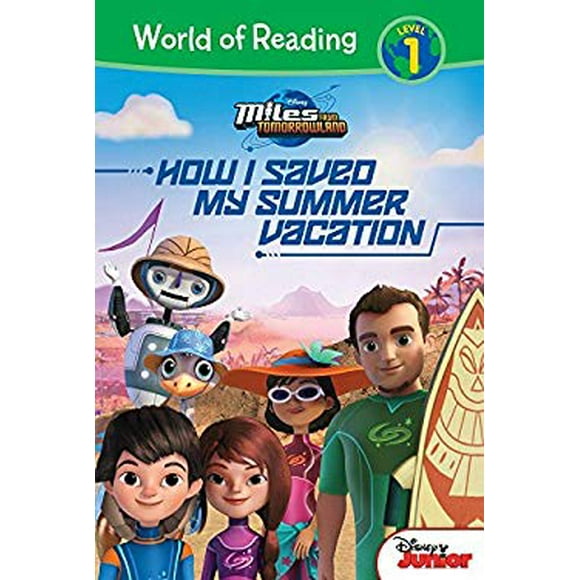 Pre-Owned Miles from Tomorrowland: How I Saved My Summer Vacation (World of Reading Level 1) Paperback - USED