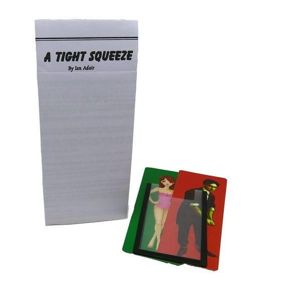 MilesMagic Magician's Adairs Tight Squeeze Gimmick Eezy Squeezy & The Great Houdini Water Tank Escape Illusion Effect Magic Trick